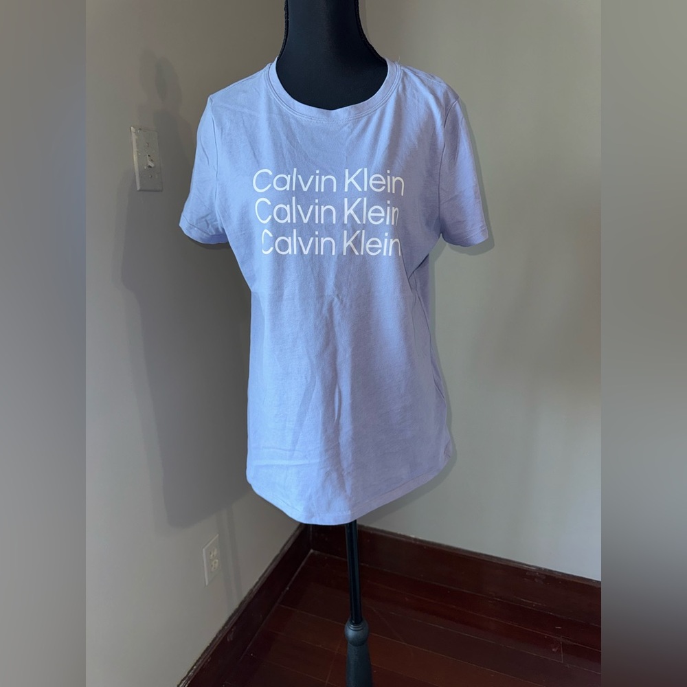 Calvin Klein Performance Lavender Tee - image 1